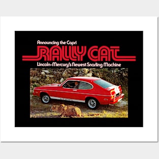 CAPRI RALLY CAT - advert Posters and Art